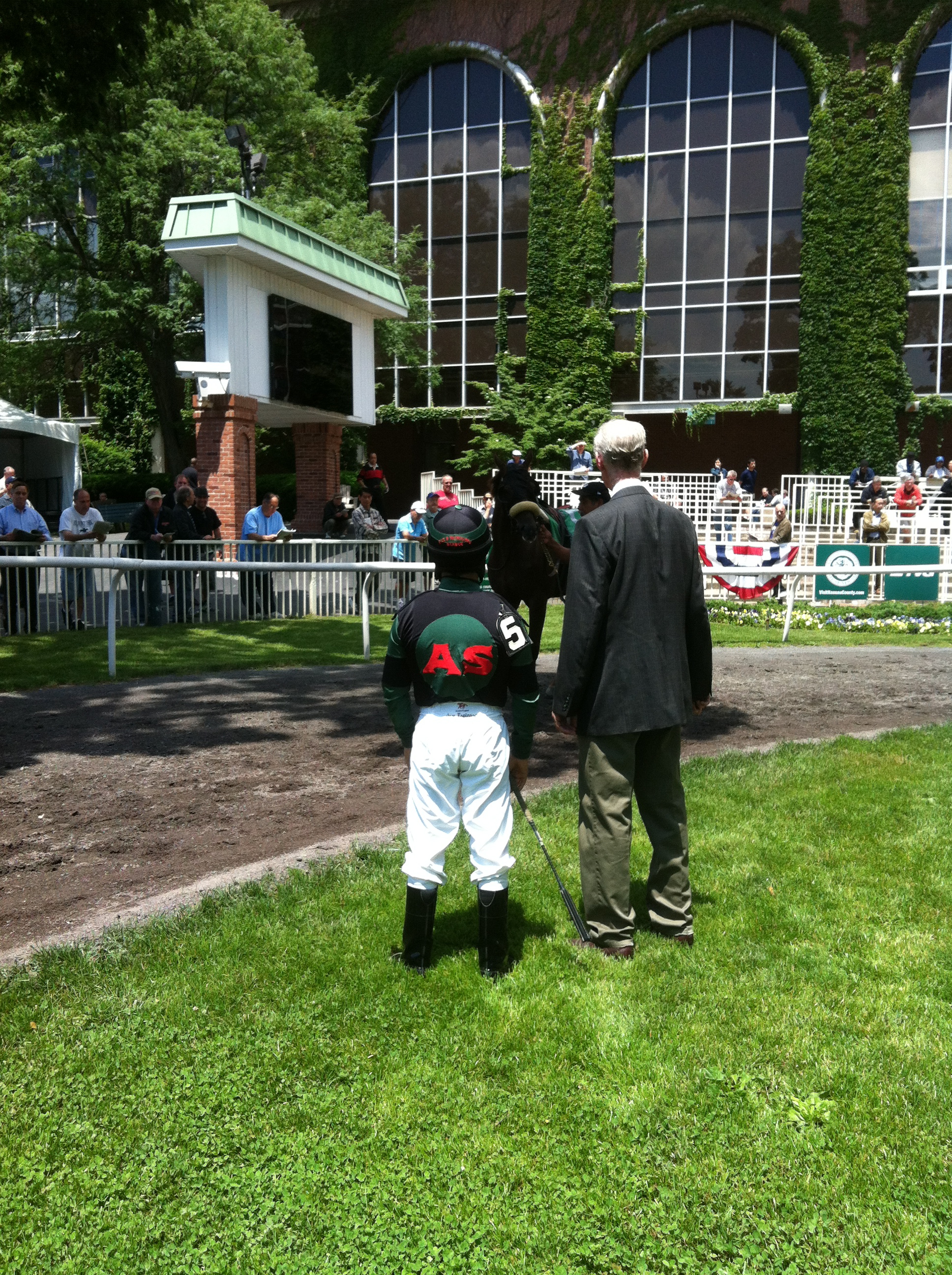Billy Turner and the AS Rennklub Silks
