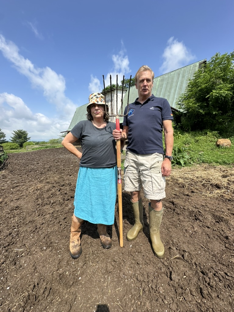 Hans and Petra American Gothic