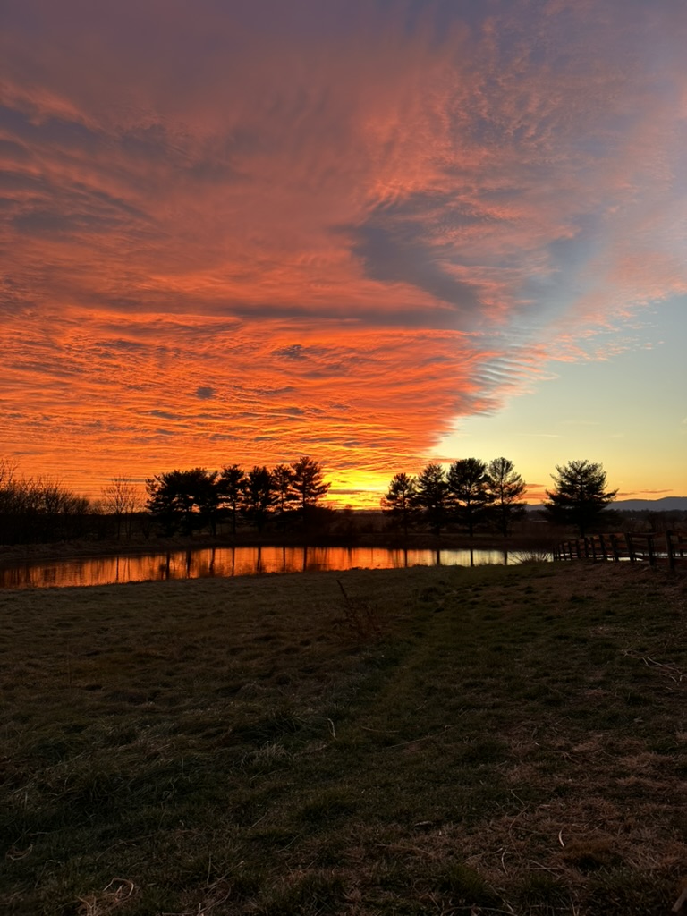 Red Sky at Sunset